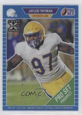 2021 Leaf Pro Set Metal Blue Rainbow 28/75 Jaylen Twyman #41 0c6