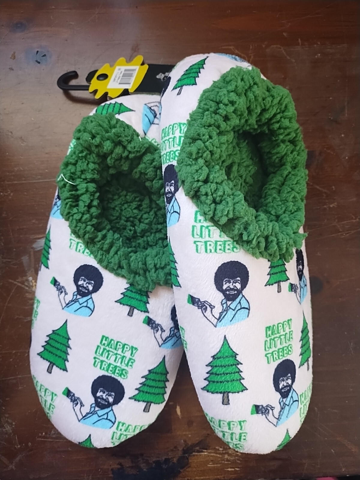 SAOLA Oooh Geez Happy Little Trees Pantofole con suola antiscivolo L 9 10