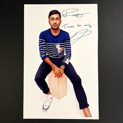Channel Nimesh Academy Nimesh Patel Signed Poster