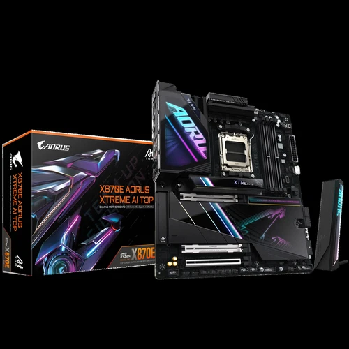 Gigabyte X870E AORUS XTREME AI TOP Supports Socket AM5 AMD Ryzen 9000 9800X 3D
