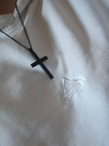 Halskette Kreuz Kette Kreuz Anhänger Herren Schmuck Jesus Kette Religiös *NEU* - Bild 7 von 22