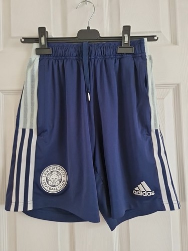 Top pantaloncini da allenamento manica lunga verde blu Leicester City Player Issued - Foto 7 di 19