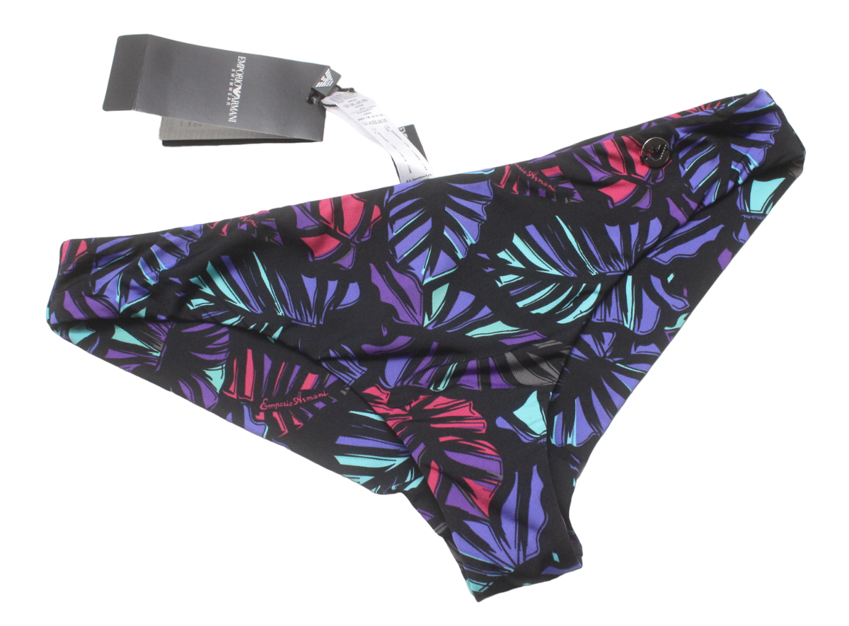 ［関税送料込］EMPORIO ARMANI Swimsuit (bikini pants) EMPORIO ARMANI Swimwear Women's SMALL Stretchy Patterned