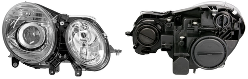 1X FARI ANTERIORE DESTRA ELETTRICO +MOTORE PER M E T-MODEL (S211) E (W211) 06-09 - Imagen 3 de 5