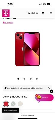 iPhone 13 Unlocked To Any carrier TikTok Is Installed And The Musi App.