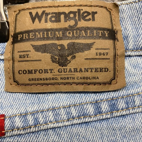Pantalones de mezclilla para hombre Wrangler Five Star calidad premium calce regular talla 40x32 azul nuevos - Imagen 4 de 15