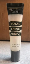 Victorias Secret Cool Raspberry Total Shine Addict Flavord Lip Gloss Shimmer NEW