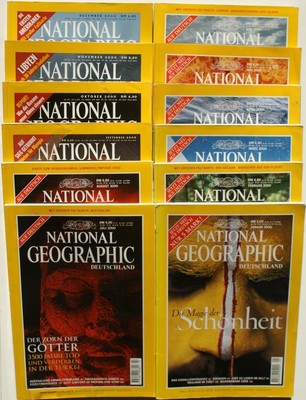 National Geographic Jahrgang 2000 ( 1 2 3 4 5 6 7 8 9 10 11 12 ) in Z1 bis Z2