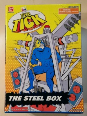 The Tick STEEL BOX 1995 Accessory Near Mint Unopened