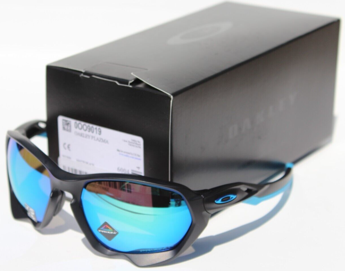 OAKLEY　PLAZMA Plazma (Low Bridge Fit) Prizm Black Lenses, Red Tiger Frame