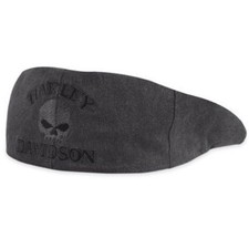 Schieber Mütze Harley-Davidson Cotton Skull Ivy Cap - grau * Gr. XL