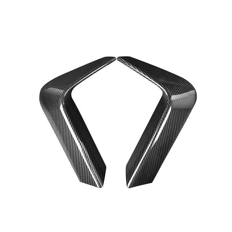 Autosupply2021 Carbon Fiber Look Rear Bumper Splitters For BMW F80 M3 / F82/F83 M4 2014-2018