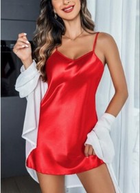 Sexy Women's Lingerie Silk Nightwear Sleepwear Dress Teddy Babydoll Pajamas Set