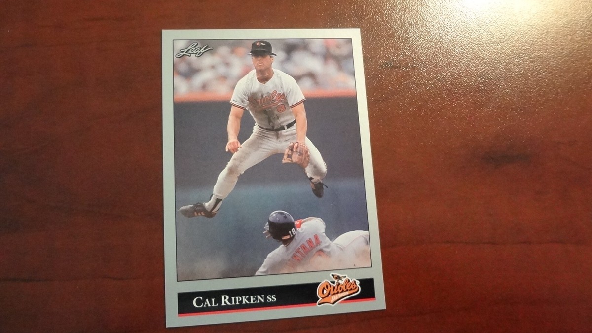 1992 LEAF # 52 CAL RIPKEN JR. BASEBALL CARD | eBay