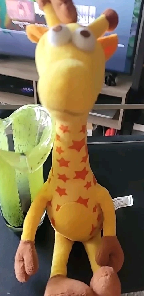 Juguete de peluche Toys R Us Geoffrey jirafa muñeca de peluche 2015 coleccionable 17" Foto 2 de 4