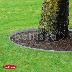 Bellissa Rasenkante Kreis Aus Verzinktem Biegbarem Metallblech Hohe 12 Cm Ebay