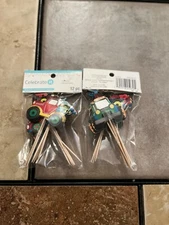 Celebrate It! Tractor cake topper 2pk 24 topper total