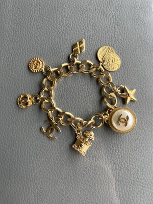 Chanel Bracelet Avec Breloques Charms Vintage eBay