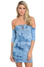 Tie-Dye Body-Con Dress available in 2 colors