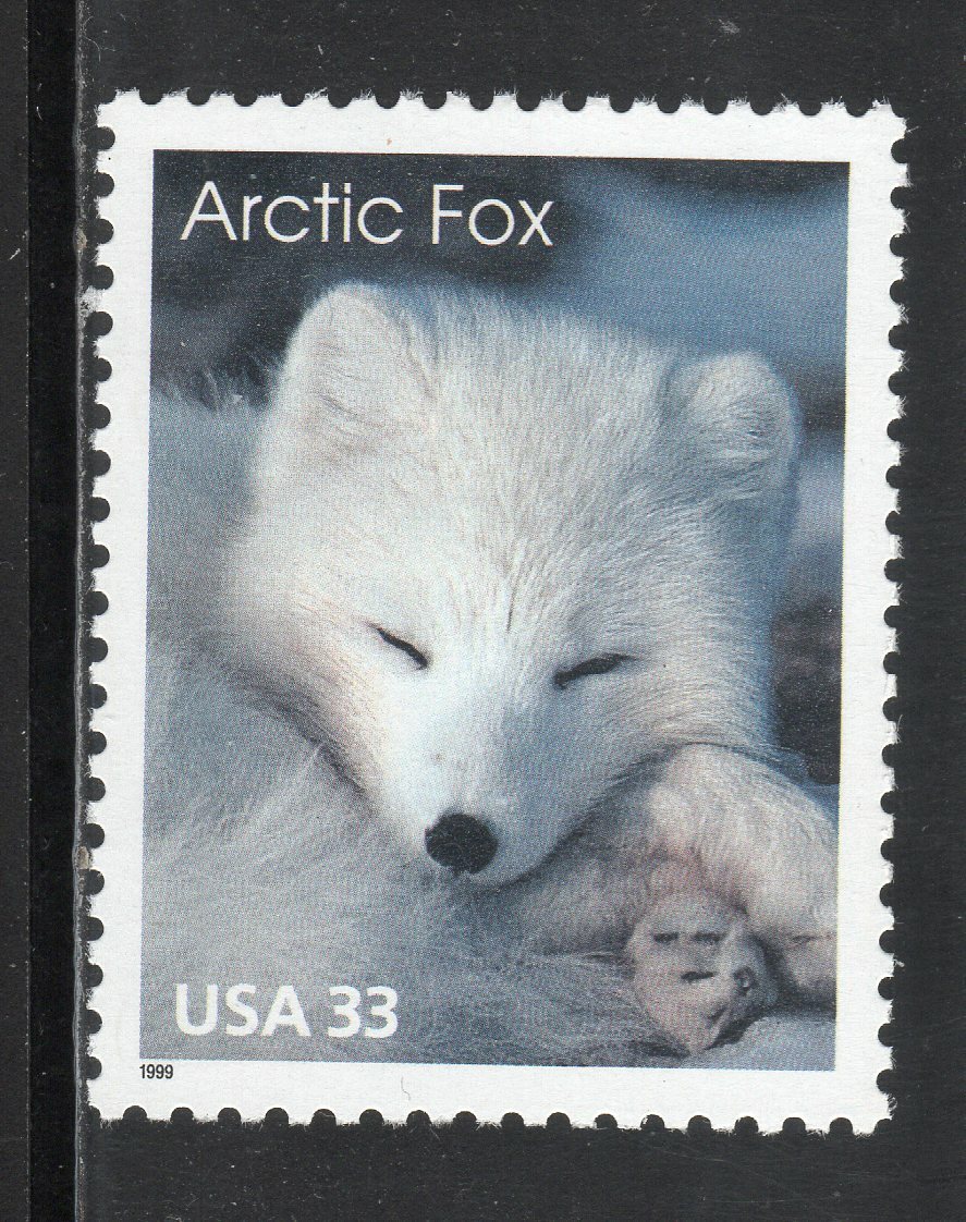 切手33 3289 * ARCTIC FOX * U.S. Postage Stamp MNH | eBay