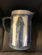 Flat Iron Fuller Building Large Crock Pitcher - AE cp