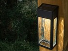 Classy Caps - Lancaster Solar Deck & Wall Light, Black