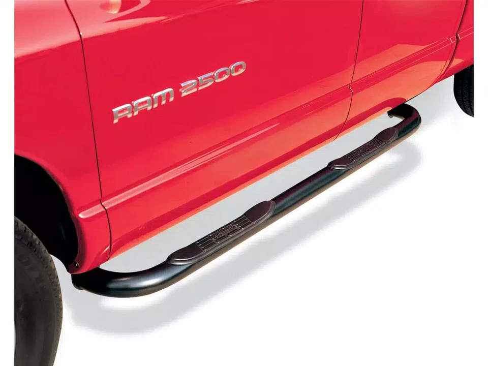 Go Rhino 4000 Series Black Nerf Bar Fit 80-96 F150, 80-99 F250, 80-97 F350 Super - Image 4 of 4