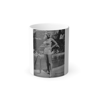 Diana Dors #213 1 (Vintage Female Icons) Color Changing Mug 11oz