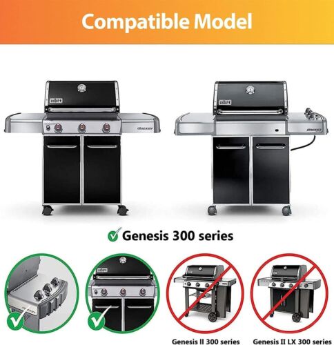 7566 Grillplatte für Weber Genesis E-310 E-320 E-330 S-310 S-320 S-330 EP-310 - Bild 3 von 13