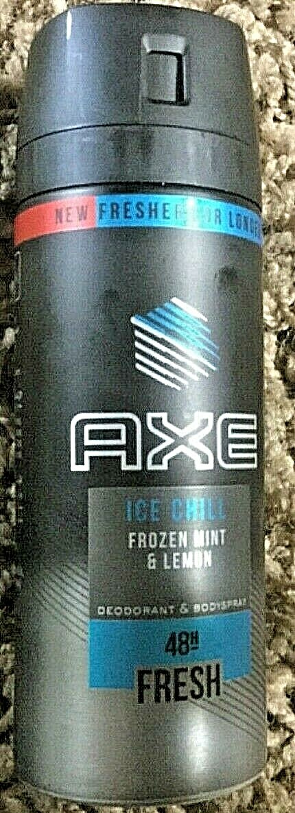 Axe Deodorant and Body Spray Ice Chill Frozen Mint Lemon pack