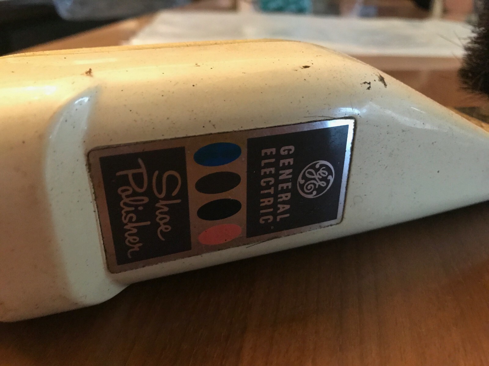 Vintage General Electric Shoe Polish Kit Gem