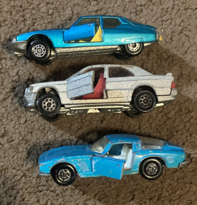 1970-1980 Vintage Lesneys Matchbox & Majorette Cars