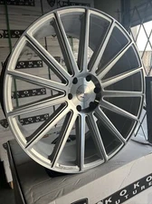 26X10 GIANELLE VERDI MACHINED SILVER RIMS (6X139.7) CHEVY TAHOE ESCALADE YUKON
