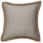 NEW Paloma Jute Linen Cushion Sand 50x50cm