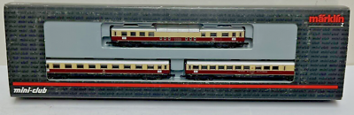 MARKLIN Z MINI CLUB 87285 3-CAR SET RHEINGOLD EXPRESS DOME