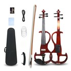 4 String 4/4 Full Size Electric Violin Imitation Mahogany Spruce Acoustic Violin