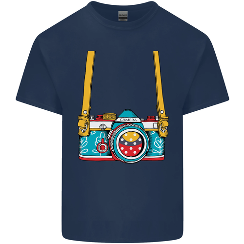T-Shirt Per Bambini Con Fotocamera Intorno Al Collo Ragazzi E Ragazze - Picture 27 of 77