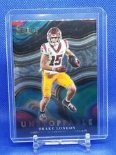 2022 PANINI SELECT DRAFT PICK UNSTOPPABLE / DRAKE LONDON # US-DL / S. CALIFORNIA