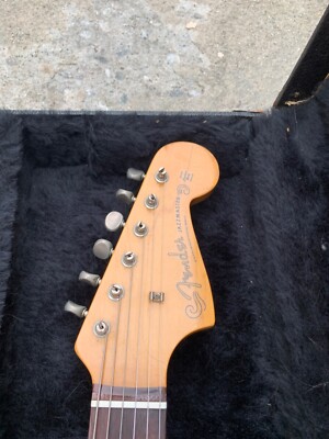 Vintage Fender Jazzmaster 1994 - Foto Flame w hard shell case | eBay
