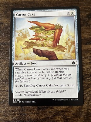 Carrot Cake 0007 Bloomburrow BLB MTG Magic The Gathering S2947*