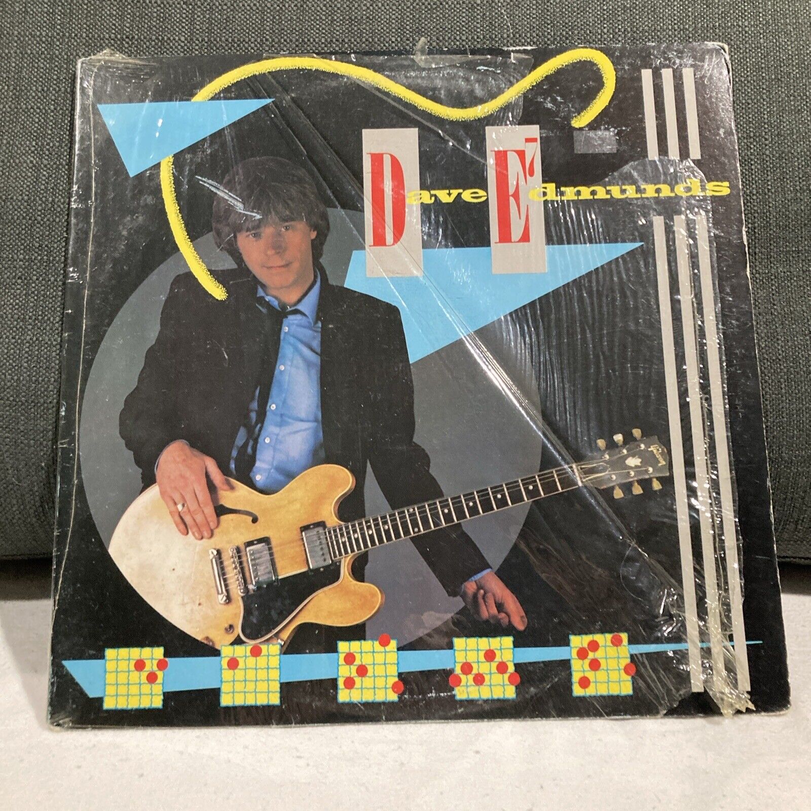 DAVE EDMUNDS D.E. 7TH Vinyl Lp 1st Press Promo 1982 Columbia AL 37930