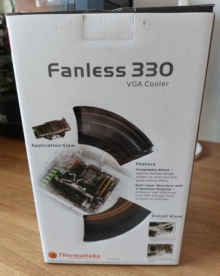 Thermaltake Fanless 330 Universal VGA Cooler Passive - Image 3 of 4