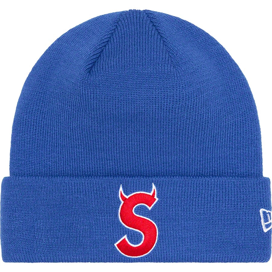 Beanie logo New Era Supreme® S (FW22)   Royal