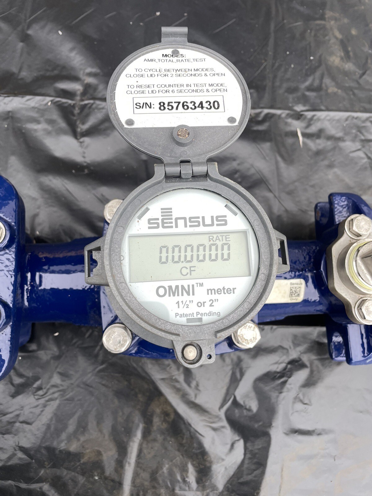 Sensus OMNI 2” T2 Digital Water Flow Meter eBay