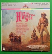 How the West Was Won 1962 LaserDisc 2LD EX  Western