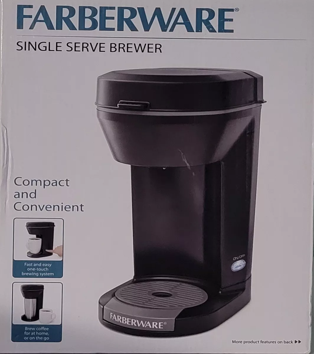 Farberware (K-Cup) Touch Single Serve Coffee Maker Review 