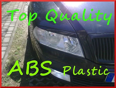 DILKAR FARO SKODA OCTAVIA 2 II CEJAS PÁRPADOS CEJAS ABDOMINALES PLÁSTICO ADORNOS AFINACIÓN
