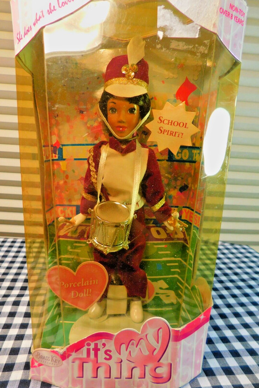 Brass Key Drummer Doll School Marching Band 2007 It’s My Thing