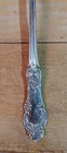 Antique Ornate Serving Spoon H&T MFG Co Silverplate LG Flatware Silverware Vinta — photo 7