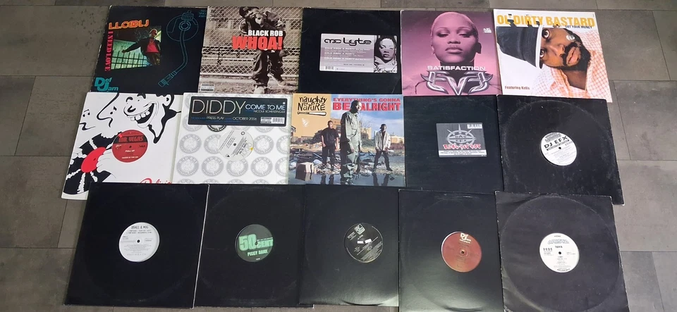 15 x Black Music Vinyls 12" - Hip Hop - R&B - Rap - Dancehall - Paket #14 - Bild 1 von 1